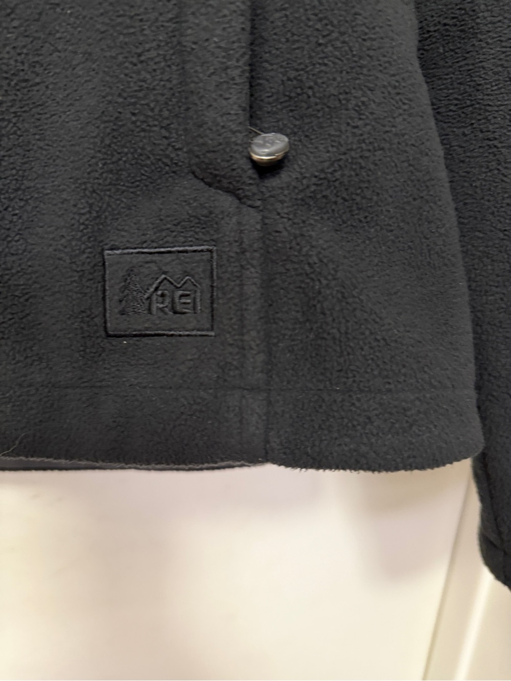 REI women’s fleece zip-up jacket - size M - black - Picture 2 of 8